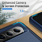 Entronix Case Compatible with Galaxy Z Fold 6 - Soft-Touch Dual-Layer Sleek Cover