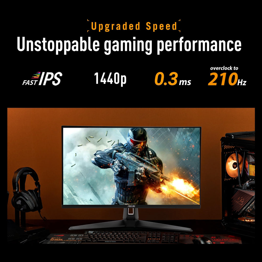 TUF  27" Class WQHD Gaming LED
