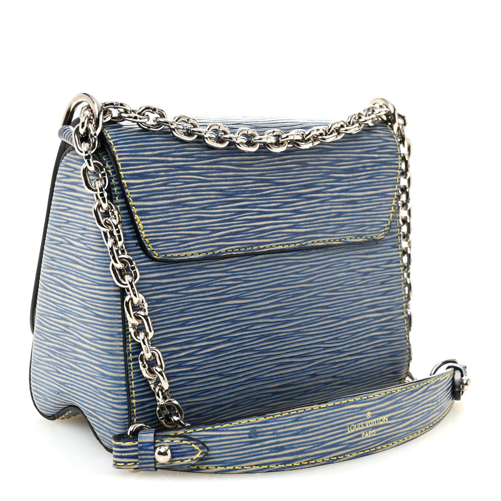 Epi Twist Shoulder Bag PM Denim Light