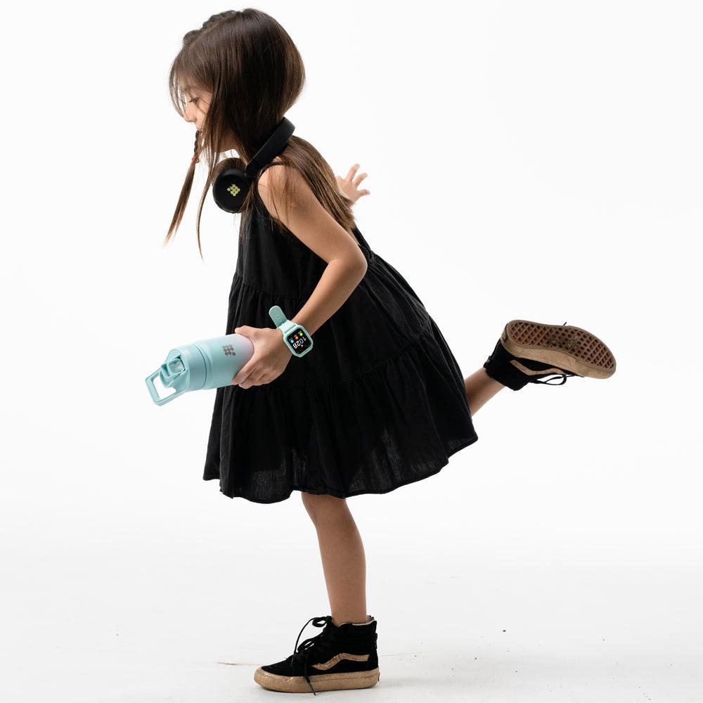 Cubitt Jr. Kids Smartwatch Fitness Tracker for Boys and Girls with Silicone band.