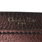 Metallic Calfskin J'Adior Chain Flap Bag Noisette