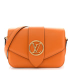 Smooth Calfskin LV Pont 9 Summer Gold