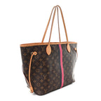 Monogram My LV Heritage Neverfull MM Fuchsia Black