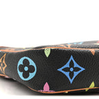 Monogram Multicolor Pochette Accessories Black