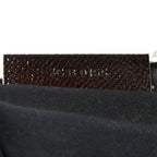 Textured Patent Calfskin Small Tri-Color Antigona Black White Brown