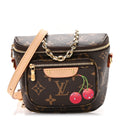 LV X TM Monogram Cerises Mini Bumbag