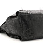 Arena Lambskin Brass Hardware Le City Travel Bag Black