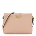 Saffiano City Calf Light Frame Bag Cammeo