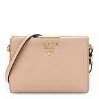 Saffiano City Calf Light Frame Bag Cammeo