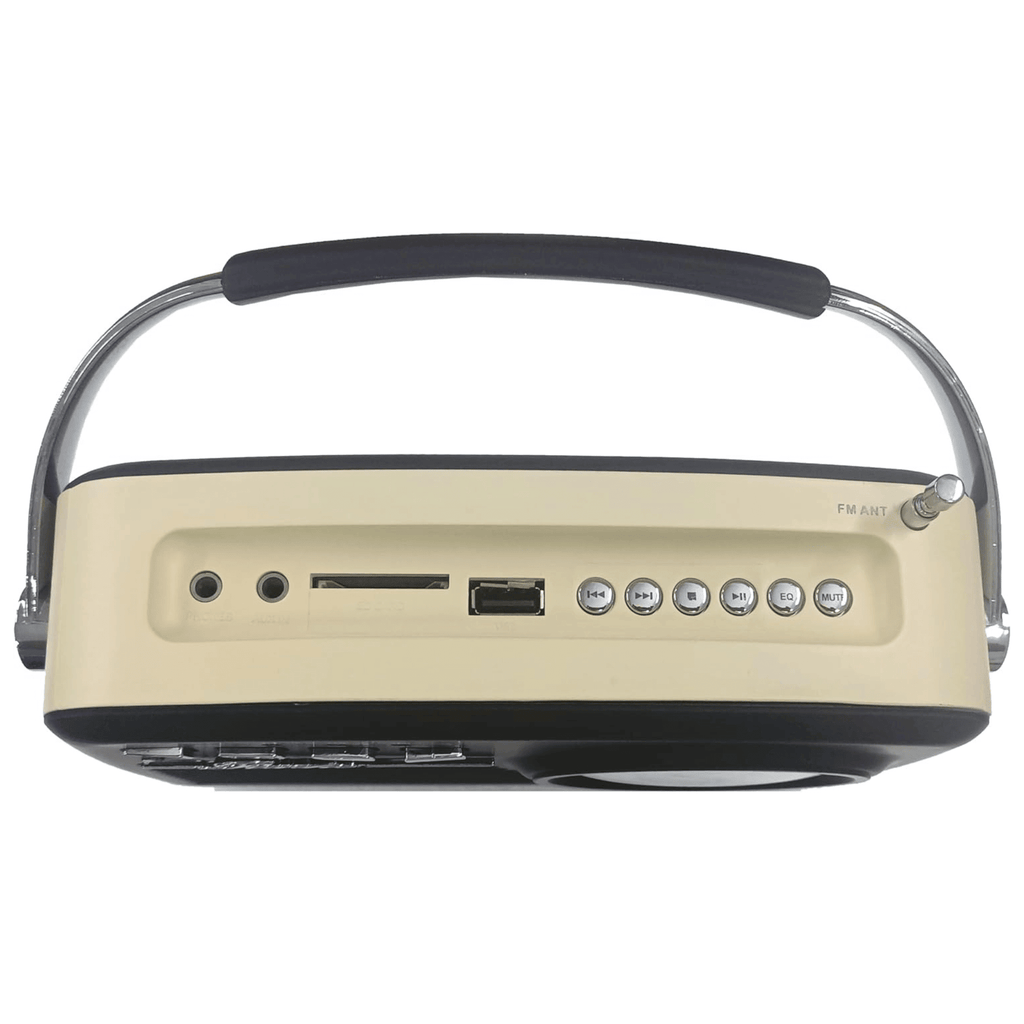 Multi-Function Bluetooth Retro Speaker with Rechargeable Battery