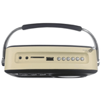 Multi-Function Bluetooth Retro Speaker with Rechargeable Battery