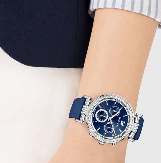 Swarovski Watch Era Chrono Blue