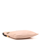 Soft Nappa Logo Small Drawstring Pouch Bag Rosa Quarzo Black