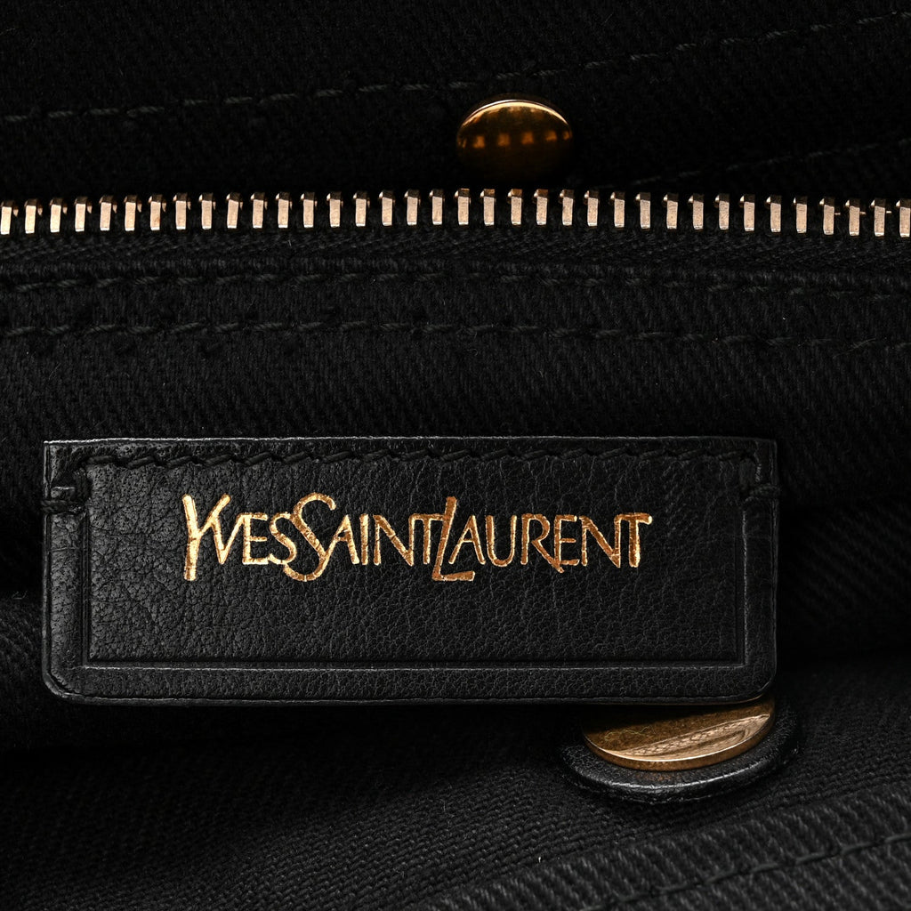 Calfskin Muse Two Messenger Black