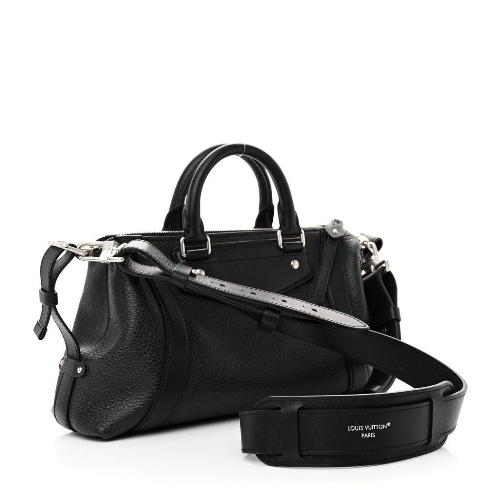 Pixel Lambskin LV Biker PM Black