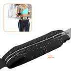 Reiko Running Sport Belt For Iphone 7/ 6/ 6S Or 5 Inches Device With Two Pockets In Black (5X5 Inches)