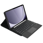 SAHARA - ProTouch Keyboard Folio Case with TrackPad for Samsung Galaxy Tab A9+ - Black