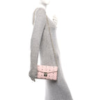 Visetos Medium Patricia Wallet On Chain Soft Pink