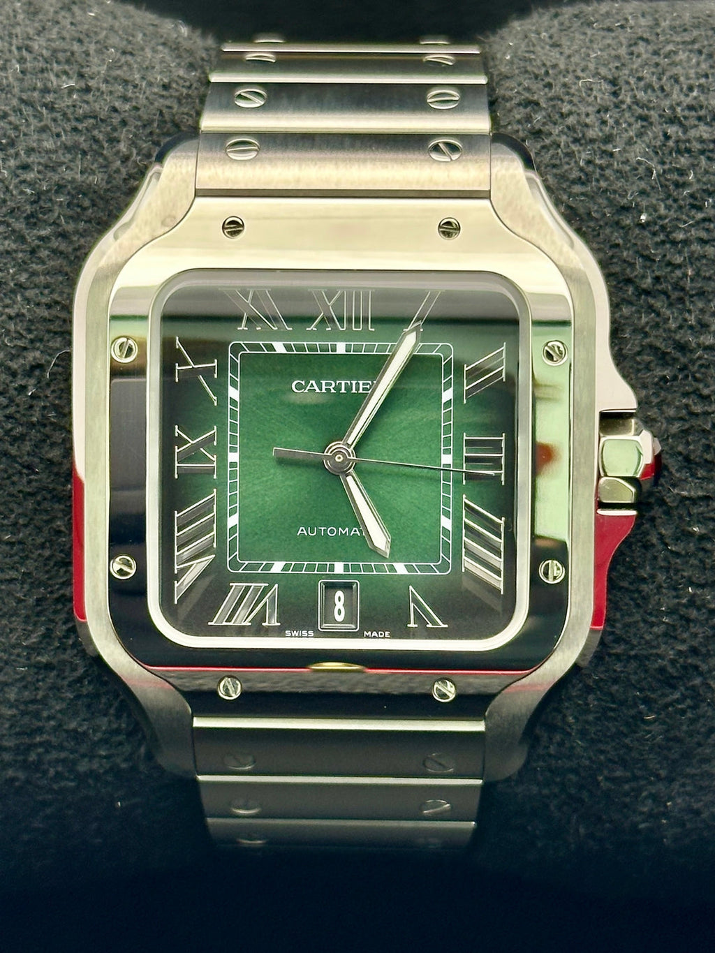 Cartier Santos De Cartier WSSA0062 Green Dial Large - 2025