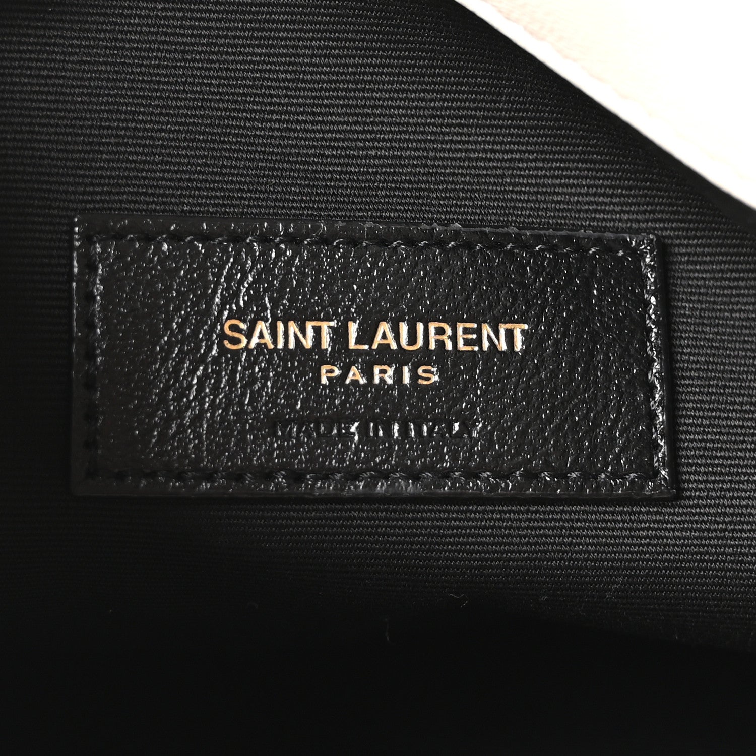 Lambskin Matelasse Monogram Large Jamie 4.3 Pochon Crema Soft