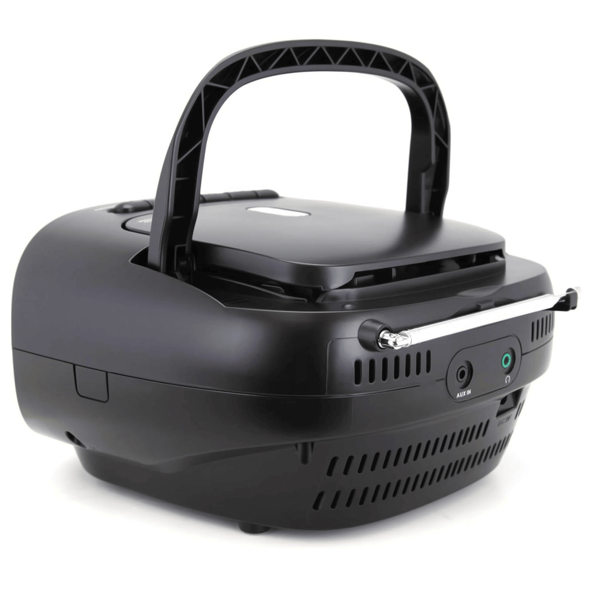 Portable CD/Cassette Boombox with AM/FM Radio