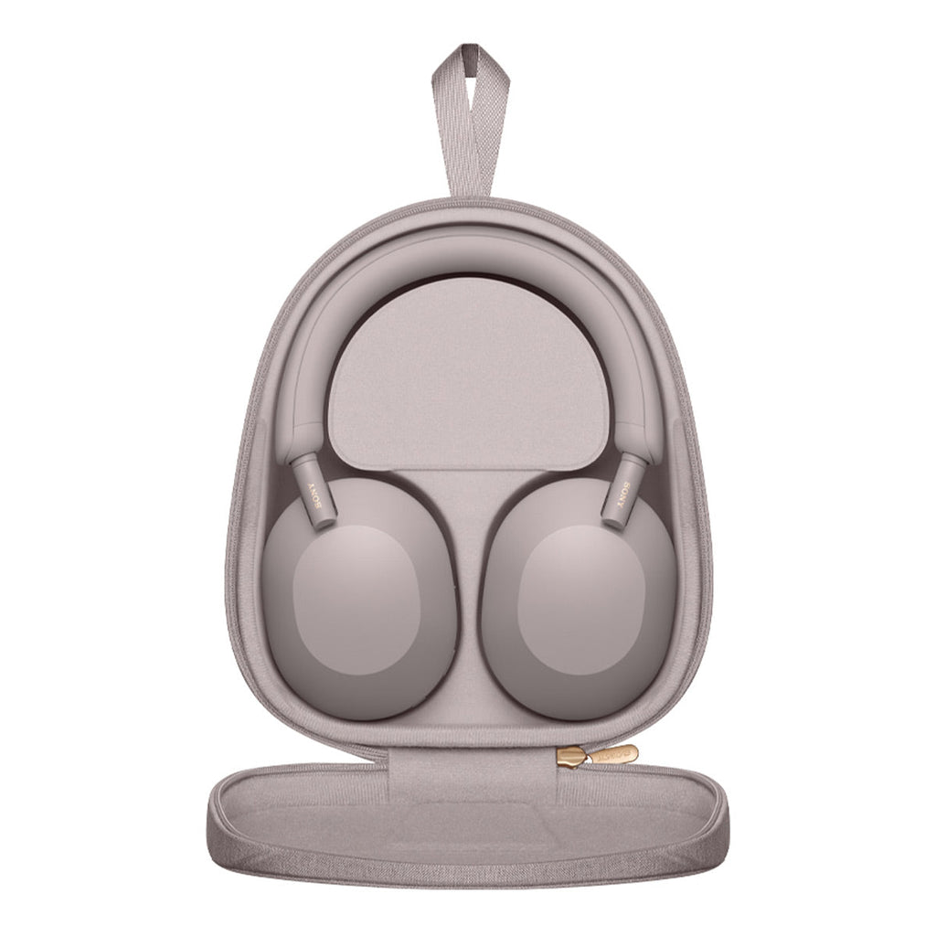 Sony WH-1000XM5 Wireless Noise Cancelling Over-Ear Headphones Bundle with gSport Accessory Kit (Pink)