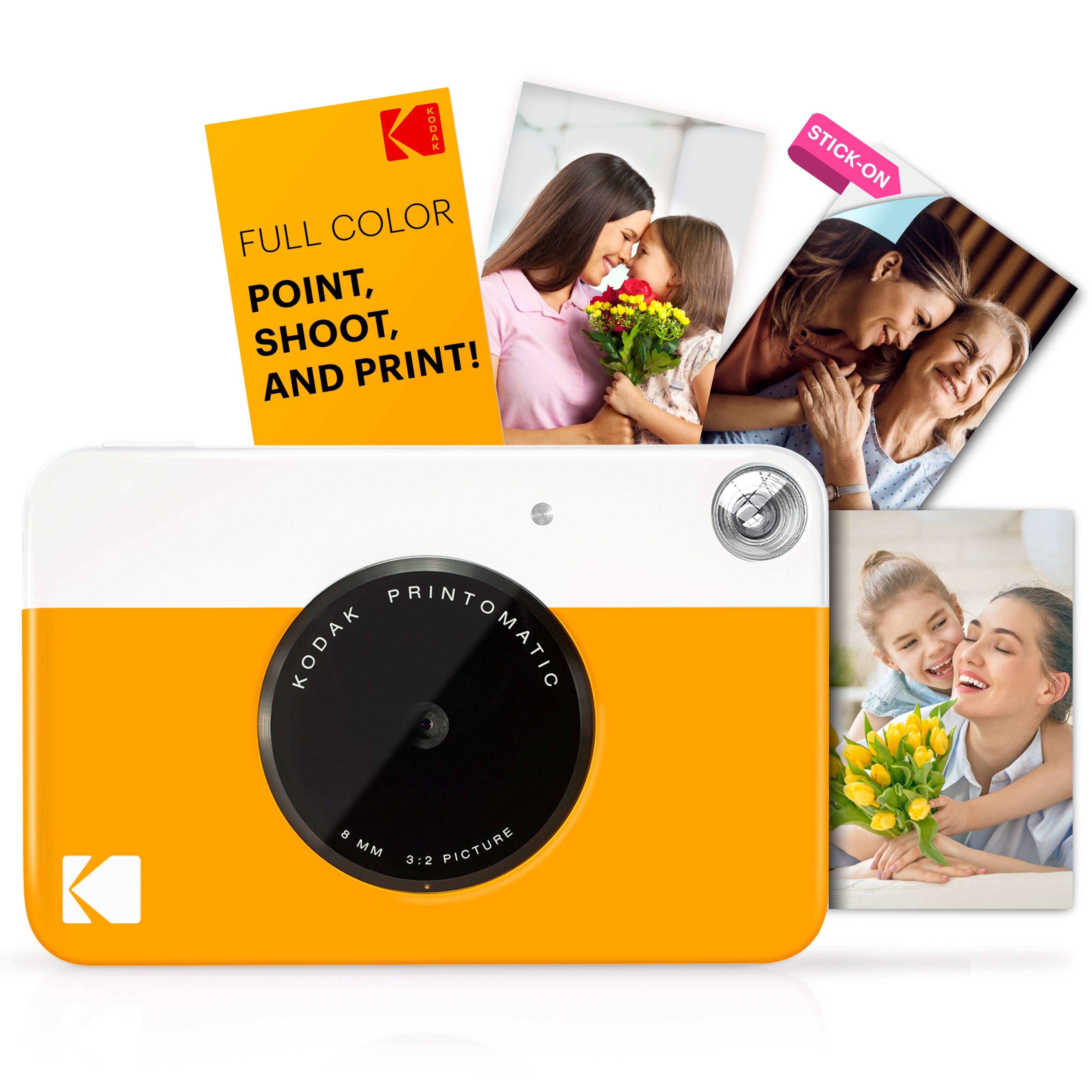 Kodak Printomatic Instant Print Camera - Prints on Zink 2x3" Photo Paper