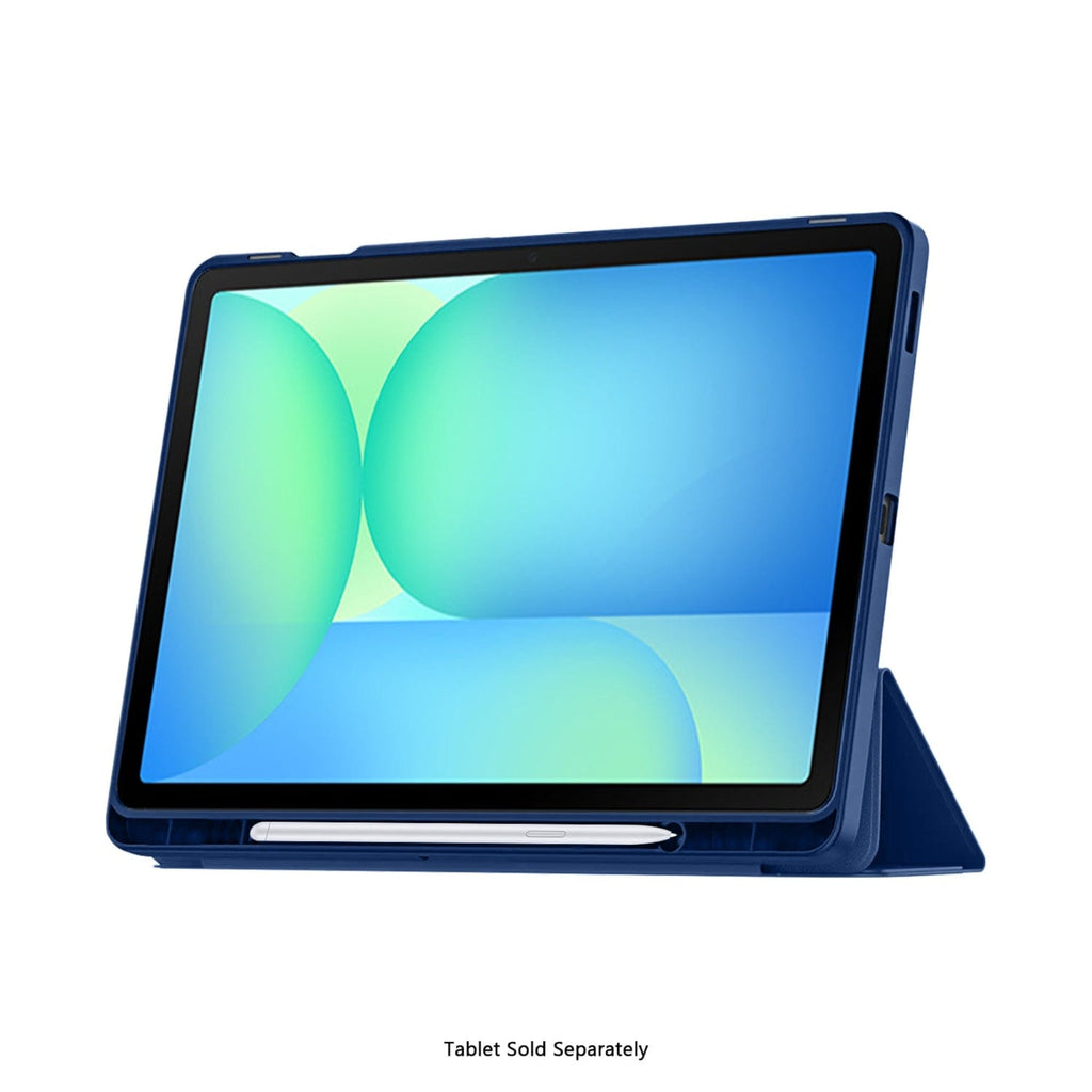 SAHARA - Venture Series Folio Case for Samsung Galaxy Tab S10 FE+ - Night Sky Blue