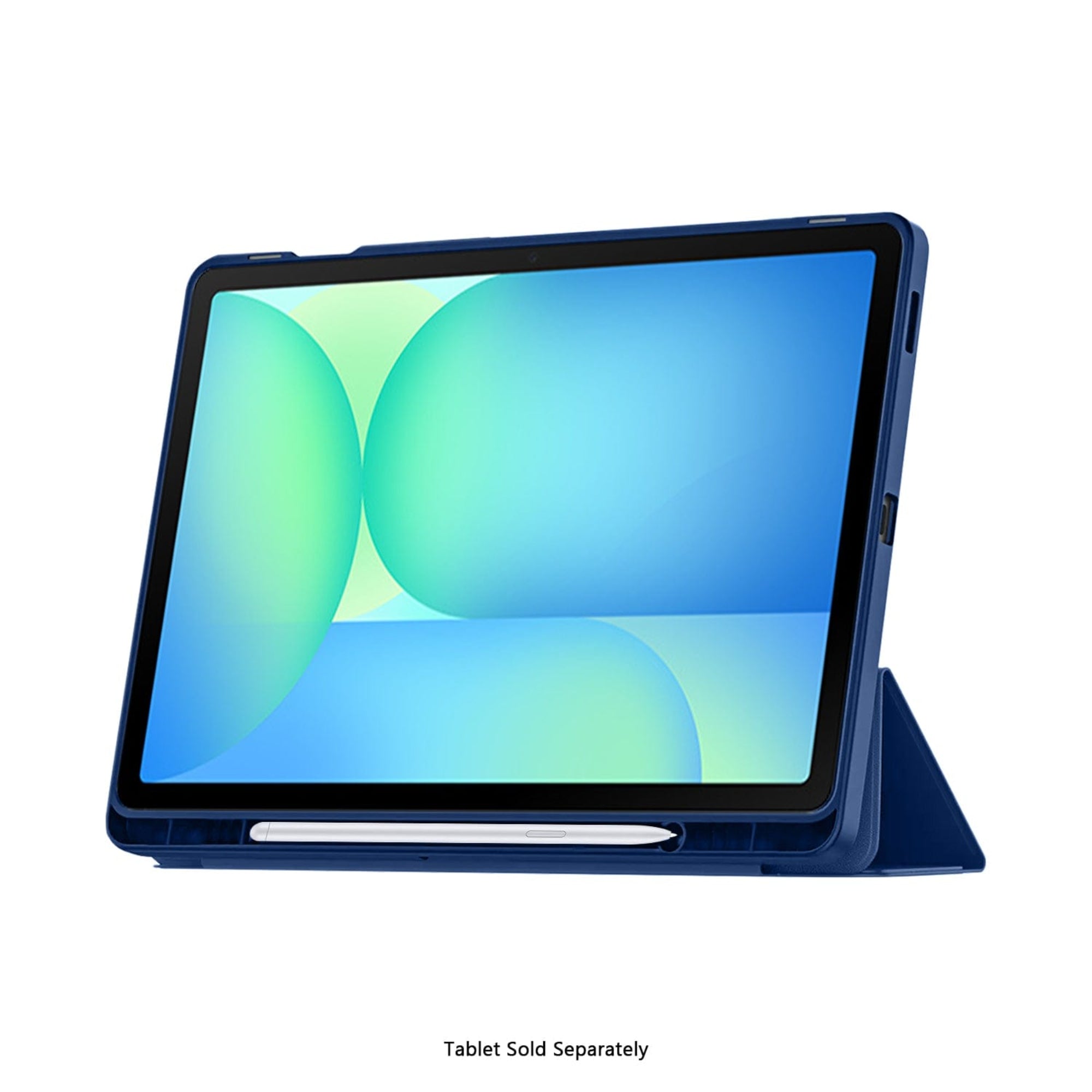 SAHARA - Venture Series Folio Case for Samsung Galaxy Tab S10 FE+ - Night Sky Blue