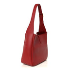 Smooth Calfskin Small Le 5 A 7 Soft Hobo Rouge Legion