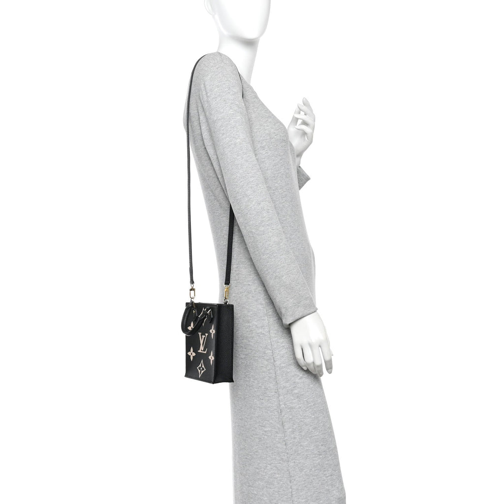 Empreinte Monogram Giant Petit Sac Plat Black Beige