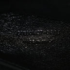 Lambskin Chevron Quilted Small Loulou Bag Black