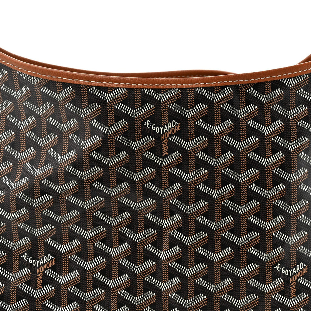 Goyardine Boheme Hobo Black Gold