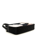 Satin Mini Monogram Conte De Fees Pochette Black