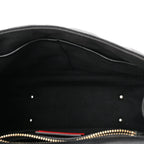 Lambskin VLTN Print Candystud Top Handle Bag Black