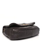 Lambskin Matelasse Monogram Large Jamie 4.3 Dark Sweet Chocolate