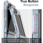 Entronix Case Compatible with Galaxy Z Flip 6 - [Hard Back] Clear Cover