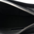 Aged Calfskin Quilted Small Gabrielle Hobo So Black