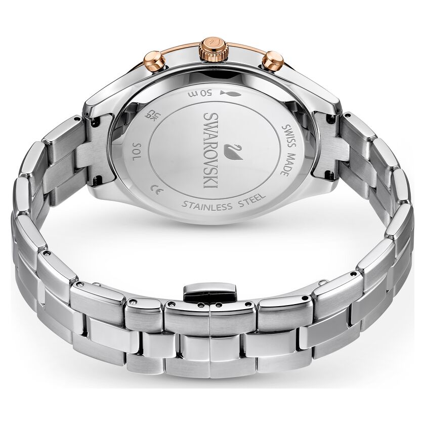 Swarovski Unisex Watch Octea Lux Sport Steel White