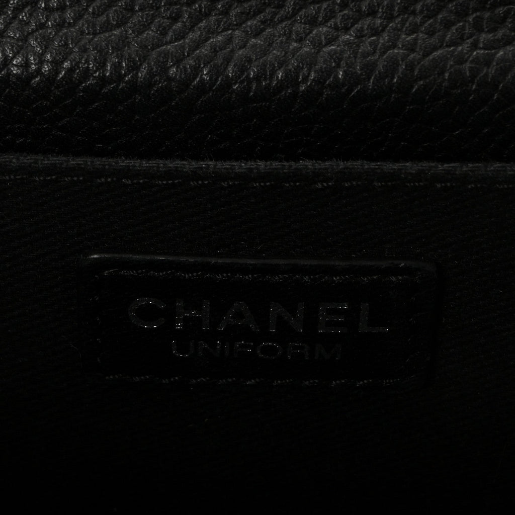 Grained Calfskin Quilted 2.55 Reissue Flap Belt Bag Clutch Black