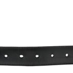 Saffiano Triangle Belt 100 40 Black