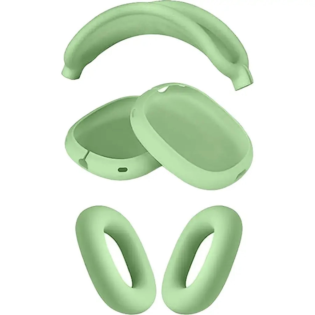 SAHARA - Silicone Combo Kit Case for Apple AirPods Max Headphones - Green