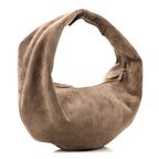 Suede Calfskin Medium Olivia Hobo Toffee