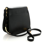 Box Calfskin Medium Bobby Frame Flap Black