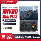 Mini Plus Portable Retro Handheld Game Console V2 with IPS Screen - Classic Video Game Console for Children, Linux System