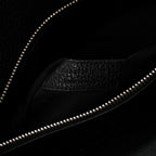Grained Calfskin Small Supple Sac De Jour Black