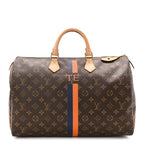 Monogram My LV Heritage Speedy 40 Orange Navy