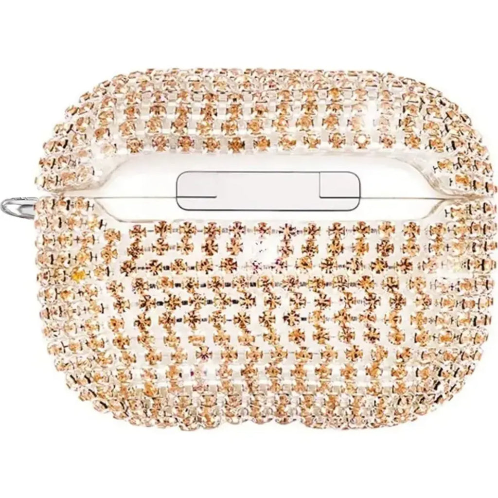SAHARA - Rhinestone Case for Apple AirPods 3 (3rd Generation) - Gold