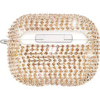 SAHARA - Rhinestone Case for Apple AirPods 3 (3rd Generation) - Gold