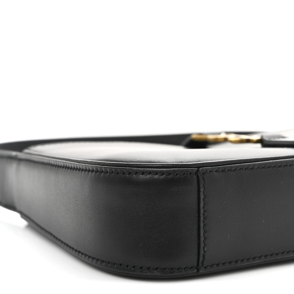 Smooth Calfskin Le 5 A 7 Mini Hobo Black